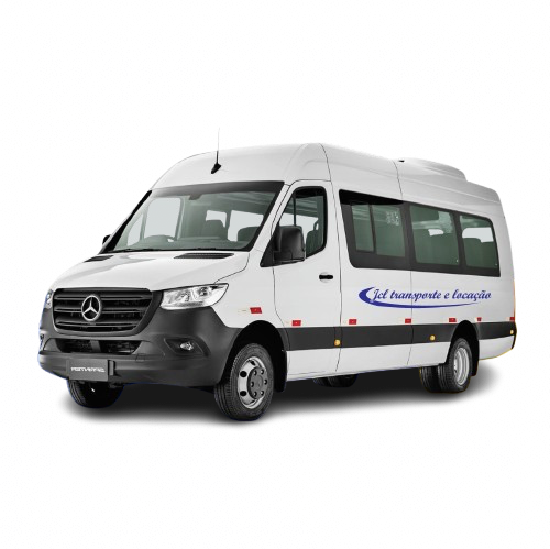 Van 20 lugares para locação corporativa, turismo e eventos